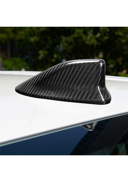 Gerçek Karbon Fiber Araç Çatı Köpekbalığı Fin Sinyal Anten Anten Toyota Camry 2022 (Siyah) (Yurt Dışından) indirimleri