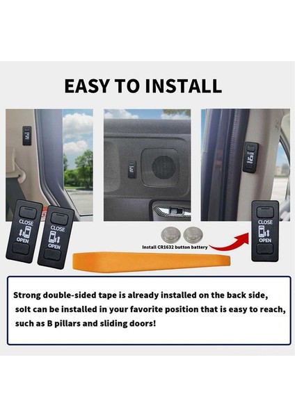 Toyota Sienta 10 Serisi 2022+ Için Elektrikli Sürgülü Kapı Anahtarı ile Araç Elektrikli Orta Kapı Anahtarı (Yurt Dışından) fiyatları