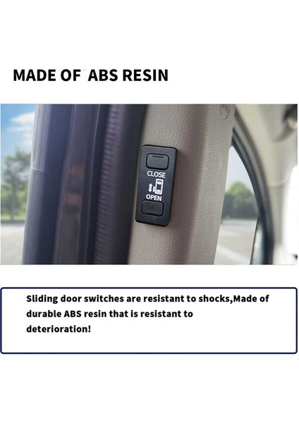 Toyota Sienta 10 Serisi 2022+ Için Elektrikli Sürgülü Kapı Anahtarı ile Araç Elektrikli Orta Kapı Anahtarı (Yurt Dışından) indirimleri