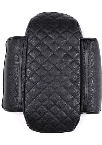 Araba Stowing Deming Armola Giriş Kutusu Panel Aksesuarları Ford Maverick 2022 Için Deri Siyah Kontrol Edin (Yurt Dışından)