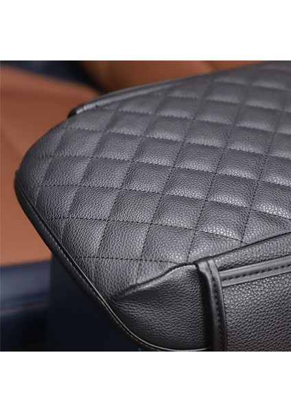 Araba Stowing Deming Armola Giriş Kutusu Panel Aksesuarları Ford Maverick 2022 Için Deri Siyah Kontrol Edin (Yurt Dışından) modelleri