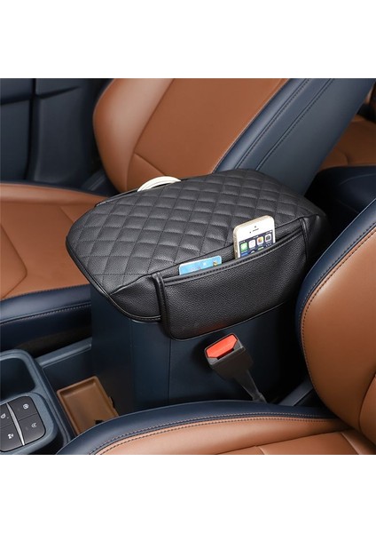 Araba Stowing Deming Armola Giriş Kutusu Panel Aksesuarları Ford Maverick 2022 Için Deri Siyah Kontrol Edin (Yurt Dışından) fırsatları