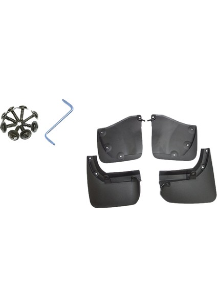 Toyota Land Cruiser LC300 2022 2023 Çamur Fleps Için Araba Çamurlar Sıçrama Muhafızları Ön Arka Çamurluk Koruyucu (Yurt Dışından)