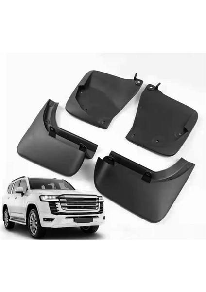 Toyota Land Cruiser LC300 2022 2023 Çamur Fleps Için Araba Çamurlar Sıçrama Muhafızları Ön Arka Çamurluk Koruyucu (Yurt Dışından) fiyatları