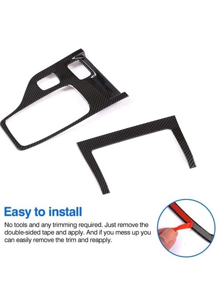 Ford Ranger 2015-2022 Için Araba Merkezi Dişli Vites Paneli Kapak Döşeme Çerçeveleri (Yurt Dışından) fiyatları