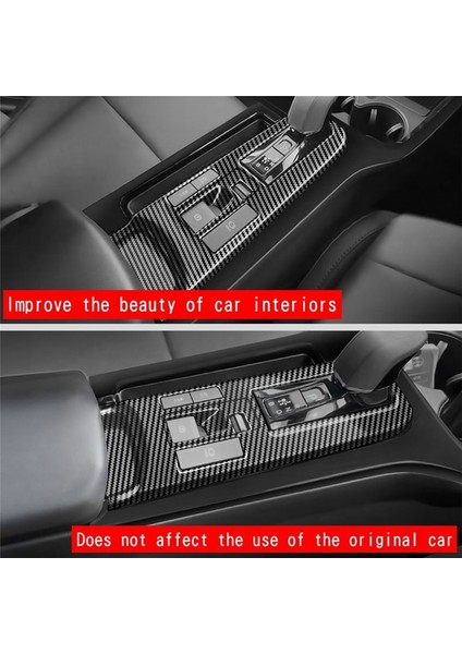 Toyota Prius 60 Serisi 2022-2023 Için Araba Dumb Gümüş Merkezi Kontrol Dişli Vites Paneli Çıkartma Iç Müdür (Yurt Dışından) modelleri