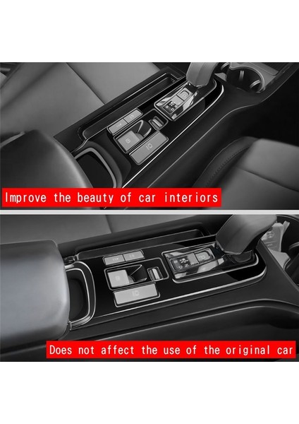 Toyota Prius 60 Serisi 2022-2023 Için Araba Dumb Gümüş Merkezi Kontrol Dişli Vites Paneli Çıkartma Iç Müdür (Yurt Dışından) fırsatları