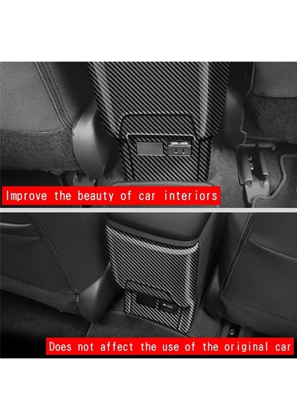 Toyota Prius 60 Serisi 2022-2023 Için Araba Gümüş Tarzı Klima Arka Hava Çıkış Paneli Kapak Tekme Plakası (Yurt Dışından) modelleri