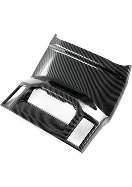 Toyota Tundra Için Karbon Fiber Arka Klima Outlet Dekoratif Çerçeve Çıkartma 2022-2023 Araç Iç Aksesuarları (Yurt Dışından)