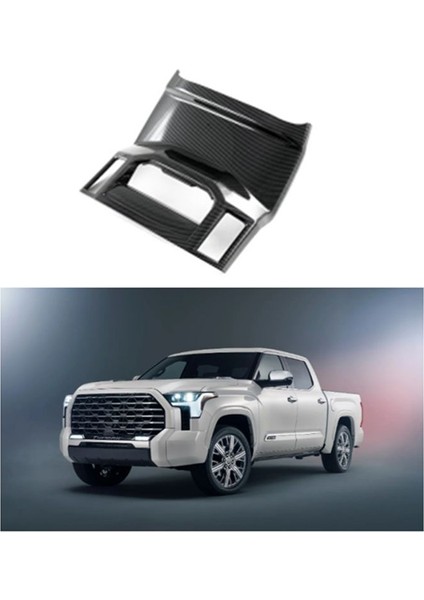 Toyota Tundra Için Karbon Fiber Arka Klima Outlet Dekoratif Çerçeve Çıkartma 2022-2023 Araç Iç Aksesuarları (Yurt Dışından) modelleri