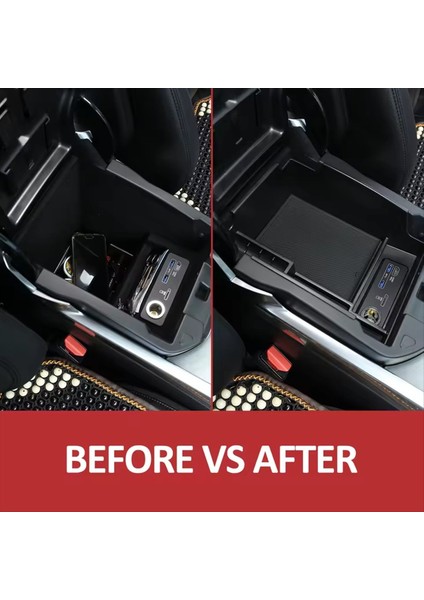 Land Rover Range Rover Sport L494 2013-2017 Otomobil Merkezi Arm Emri Kutusu Depolama Kutusu Organizatör Tepsi Iç Aksesuarları (Yurt Dışından) fırsatları