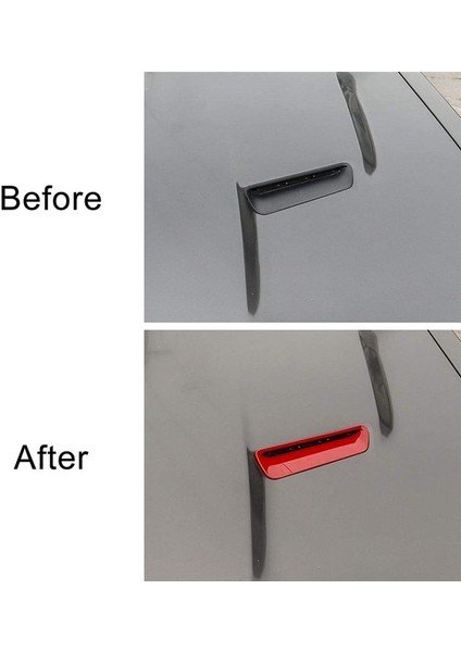 Dodge Challenger 2015-2022 Abs 2 Pcs Kırmızı (Yurt Dışından) fiyatları