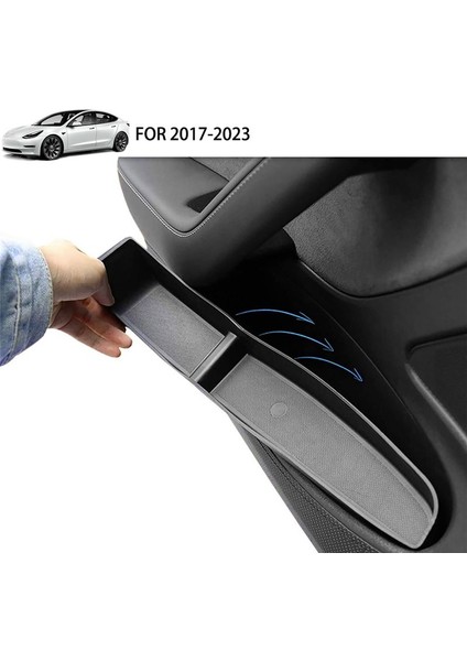 Tesla Model 3 2017-2023 Ön Arka Yan Kapı Depolama Organizatör Tepsisi 4 Pcs (Yurt Dışından) fiyatları