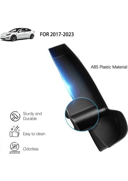 Tesla Model 3 2017-2023 Ön Arka Yan Kapı Depolama Organizatör Tepsisi 4 Pcs (Yurt Dışından) fırsatları