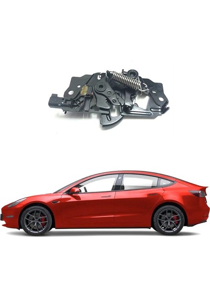 Araba Hood Mandal Tahliyesi Kilit Kilitli Ön Kaput Mandal Catch Actuator 1033011-00-G Tesla Model 3 2020-2023 (Yurt Dışından) modelleri