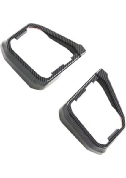 1paır Karbon Fiber Ön Saç Kralı Hava Çıkışı Dekoratif Çerçeve Iç Trim Şerit Yaması Toyota Tundra 2022-2023 (Yurt Dışından) fırsatları