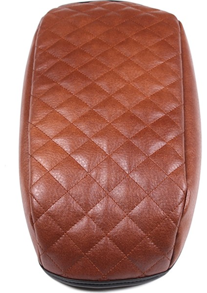 Araba Stowing Deming Art Resim Kutusu Panel Aksesuarları Ford Maverick 2022 Için Deri Kahverengi Kontrol Edin (Yurt Dışından)