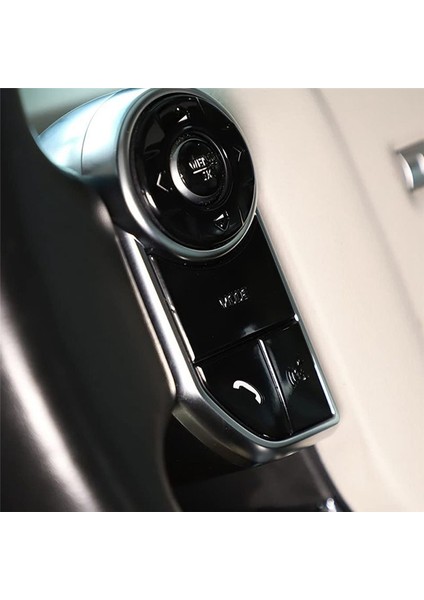 Araba Direksiyon Simidi Düğmesi Döşeme Çıkartmaları Land Rover Discovery Için Aksesuarlar 5 Lr5 Range Rover Sport Vogue (B) (Yurt Dışından) indirimleri