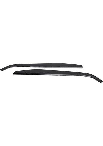 Araba Konsol Paneli Yan Dekoratif Döşeme Kapak Çıkartmaları Benz Benz A Cla Sınıfı W177 C118 A180 A200 A220 (Siyah) (Yurt Dışından)