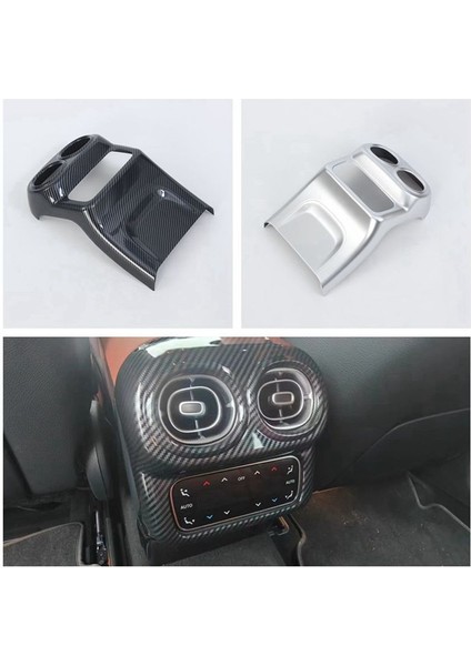 Araba Arka Anti-Bick Panel Klima Outlet Havalandırma Kapağı Trim Mercedes Benz Glc Sınıf X254 2023 (Gümüş) (Yurt Dışından) fiyatları