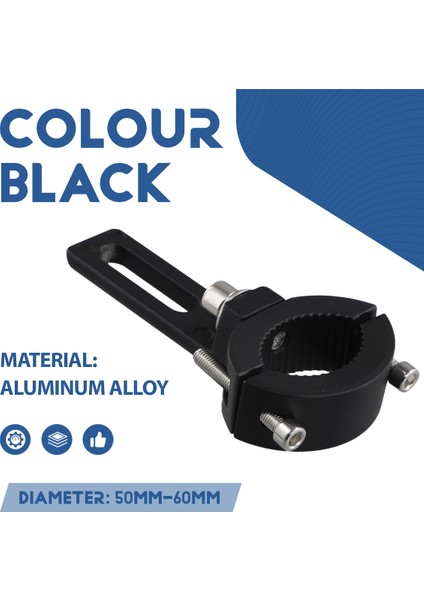 Evrensel Motosiklet Far Montaj Braketi 50-60MM Ayarlanabilir Far Tutucu Çatal Kelepçe Montajı (Yurt Dışından) indirimleri