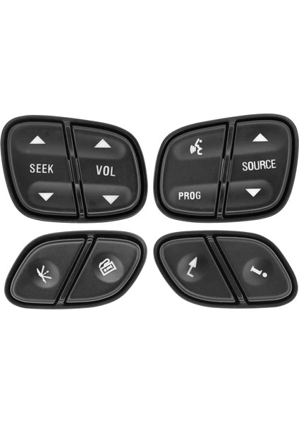 Chevy Silverado Için Araç Direksiyon Simidi Anahtarı Kontrol Düğmeleri 1500 Gmc Yukon Us 21997738 21997739 1999442 1999443 (Yurt Dışından)