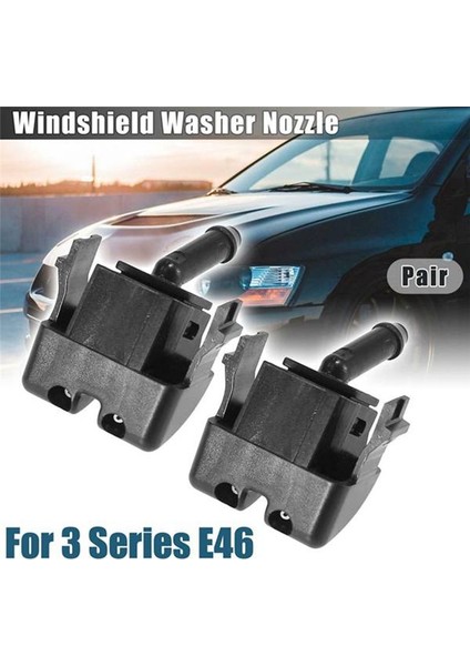 Ön Sol ve Sağ Ön Cam Isıtmalı Yıkayıcı Püskürtücü Nozul Jet 61668374367 Bmw 3 Serisi E46 Için 6168374368 (Yurt Dışından) fiyatları