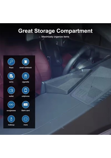 Bmw 5 Serisi G60 2024 Otomobil Merkezi Kontrol Gezinme Ekranı Arka Depolama Kutusu Cep Telefonu Tepsi Aksesuarları (Yurt Dışından) fiyatları