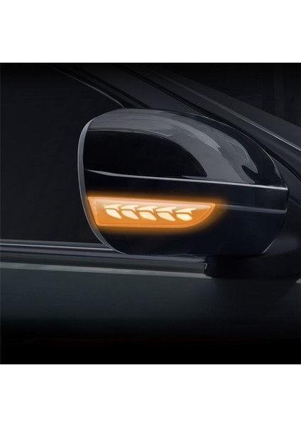 Araba LED Dinamik Sinyal Işık Yan Kanat Aynası Toyota Için Düzenleyici Lamba 2021-2023 Japon Versiyonu (Yurt Dışından) modelleri