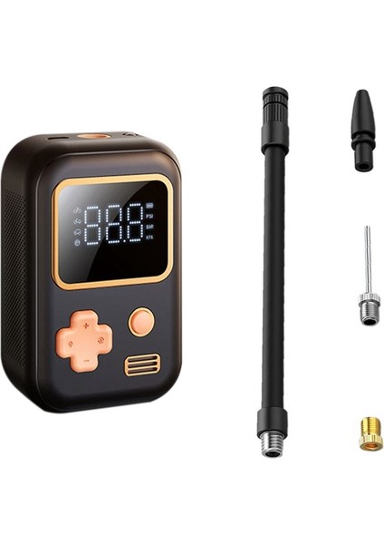 Lastik Şişman Taşınabilir Hava Pompası Bilet Pompası 12V LED Işık ile Araç Lastikleri ve Biletler Için Elektrik Şişiricisi (Yurt Dışından) fırsatları