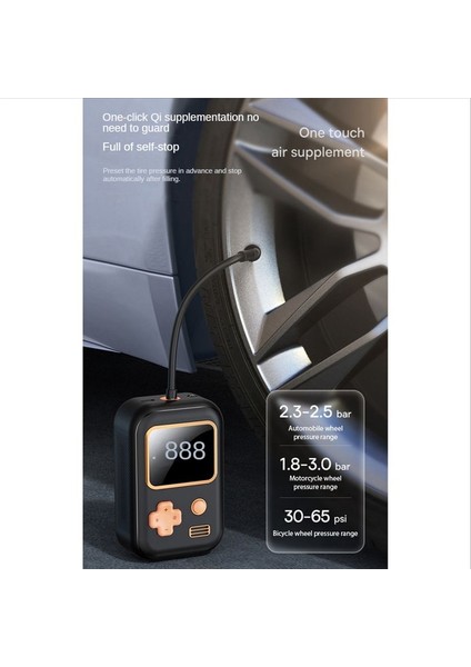 Lastik Şişman Taşınabilir Hava Pompası Bilet Pompası 12V LED Işık ile Araç Lastikleri ve Biletler Için Elektrik Şişiricisi (Yurt Dışından) indirimleri