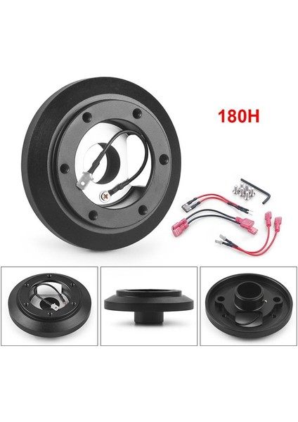 SRK-180H Araba Direksiyon Simidi Kısa Tekerlek Hub Konektörü Taban Direksiyon Simidi Adaptörü Audi Vw Jetta Golf Porsche (Yurt Dışından) fırsatları