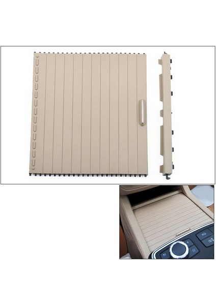 Araba Içecek Su Bardağı Tutucu Kapak Mercedes Için Körü Körelme Benz W16 ml Gl Gle Gls 1666803814 (Bej) (Yurt Dışından) modelleri