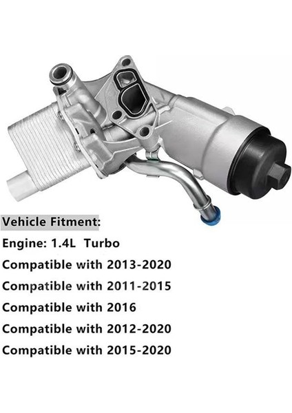 Motor Yağı Radyatör Soğutucu Montajı 55568539 650039 88179-91400 Chevy Cruze Sonic Trax Buick Encore 1 4l (Yurt Dışından) fırsatları
