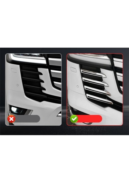 Ön Izgara Dış Aksesuarları Tampon Dekorasyon Krom Gövde Kiti Toyota Land Cruiser 300 LC300 2022 (Yurt Dışından) indirimleri