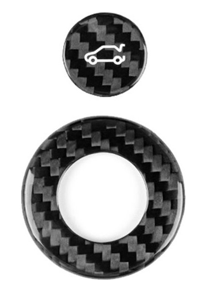 Chevrolet Camaro Için Gerçek Sert Karbon Fiber 2016-2023 Kapı Bagaj Anahtarı Çıkartma Iç Aksesuarlar (Yurt Dışından) modelleri