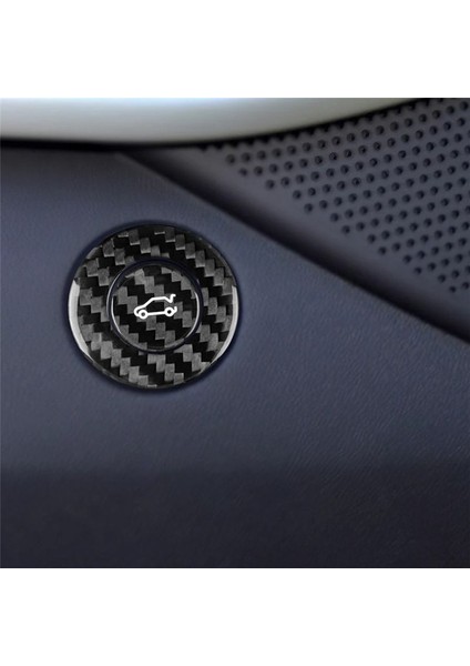 Chevrolet Camaro Için Gerçek Sert Karbon Fiber 2016-2023 Kapı Bagaj Anahtarı Çıkartma Iç Aksesuarlar (Yurt Dışından) indirimleri