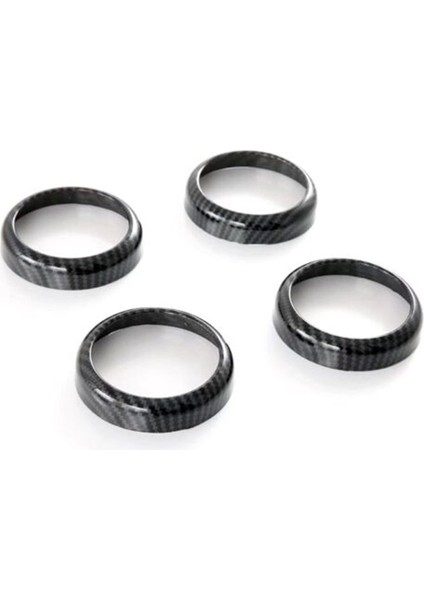 Araba Dört Kapılı Tweeter Karbon Fiber Desen Dış Dekorasyon Çıkartması Byd Için 4 Pcs 3 2021-2023 (Yurt Dışından) fırsatları