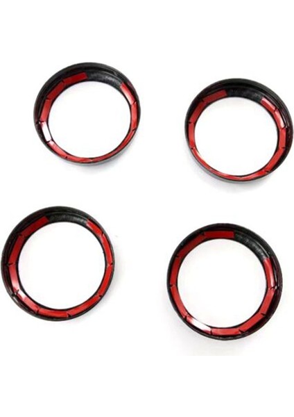 Araba Dört Kapılı Tweeter Karbon Fiber Desen Dış Dekorasyon Çıkartması Byd Için 4 Pcs 3 2021-2023 (Yurt Dışından) indirimleri