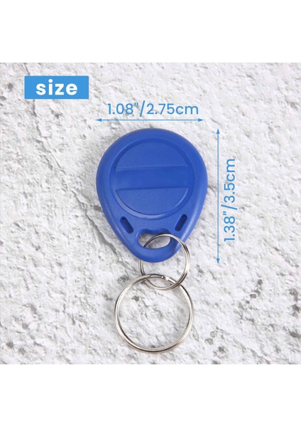 50 Adet Yazılabilir 125KHZ Rfid Anahtar Fob Yakınlık Kimlik Kart Token Etiketi Yeniden Yazılabilir T5577 Universal (Yurt Dışından) fırsatları