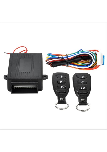 12V Evrensel Araba Otomatik Uzak Merkezi Kit Kilit Kilit Kilitli Aracı 2 Uzaktan Kumanda ile Anahtarsız Giriş Sistemi (Yurt Dışından) fiyatları