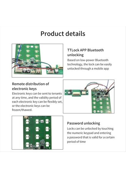Ttlock Erişim Kontrol Anahtarı Röle Modülü Cep Telefonu Uygulaması Nfc/parmak Izi/swipe Ic Kartı/e-Keys Doğrulamanın Yolları (Yurt Dışından) fırsatları