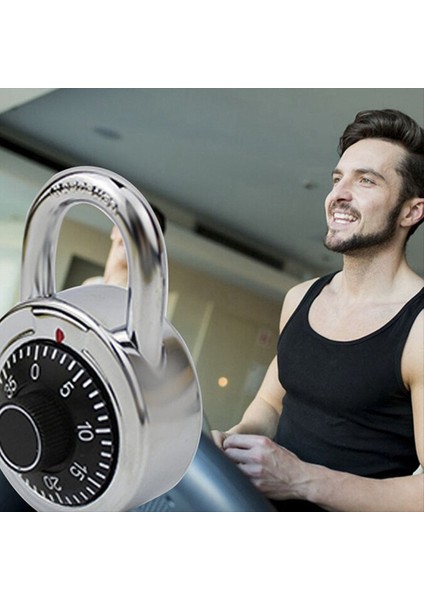 Şifre Kilit Siyah Alaşım Güvenli Pikap Paketi Spor Salonu Bagaj Soyunma Öğrenci Kapısı Küçük Asma Kilit 2 Adet (Yurt Dışından) indirimleri