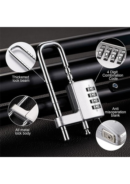 Dolap Kilidi Kombinasyon Ama Kilit Paslanmaz Çelik Salon Locker Lock Kodu Okul Için Uzun Ayarlanabilir Kilidi Kilidi Spor Salonu Gümüş (Yurt Dışından) indirimleri