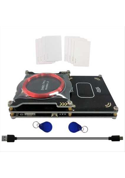 Yükseltilmiş 512K Proxmark3 Kolay V3 0 Rdv4 Bellek Kimliği M1 Ic Dahili Rfıd Kart Okuyucu Entegre Anten Anten Düzenleme Kod Çözücü (Yurt Dışından)