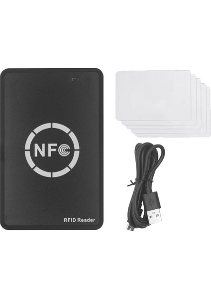 Rfıd Nfc Akıllı Çip Okuyucu/yazar+5xuid Kart 125K 13 56M Fotokopi Makinesi Rfıd Çoğaltıcı Etiket Kopya Klon Id Ic Ic Key Rozet Kopyası (Yurt Dışından)
