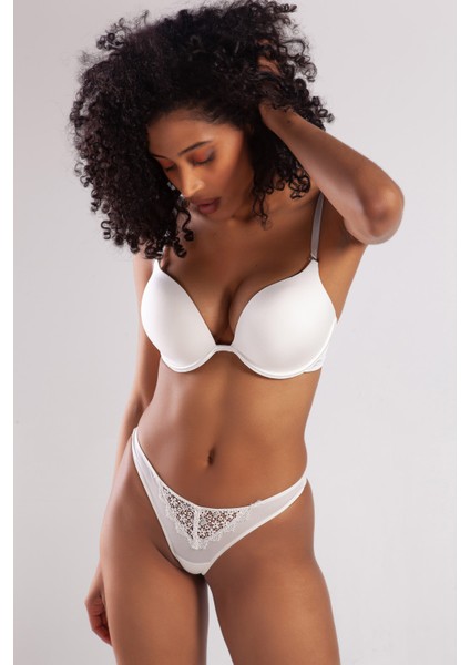 Golshan Garland String, Kadın Güpürlü Ekru Külot fırsatları