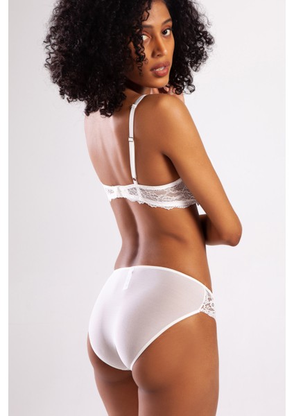 Golshan Goldy Slip, Kadın Dantelli Ekru Külot fırsatları