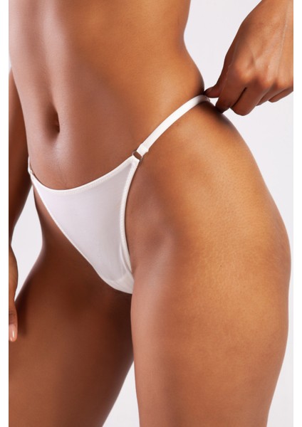 Golshan Goldy String, Kadın Dantelli Ekru Külot fiyatları