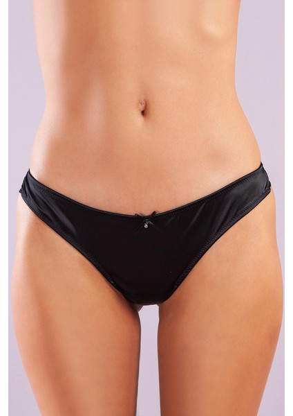 Golshan Gitana String, Kadın Dantelli Siyah Külot